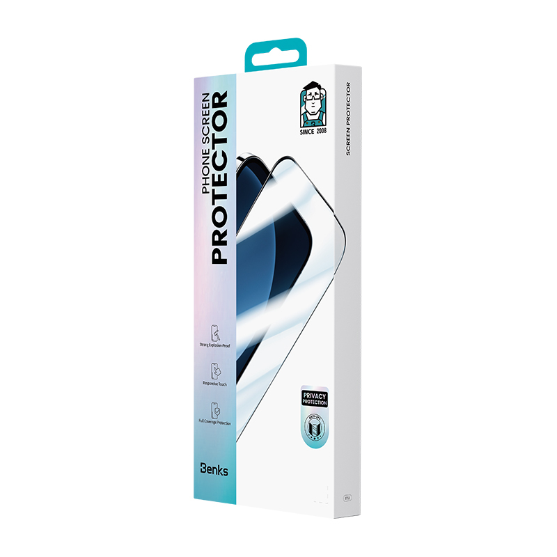 Apple iPhone 17 Pro Benks Ultra Shield 0.3mm Privacy Screen Protector + Easy Application Tool - 6