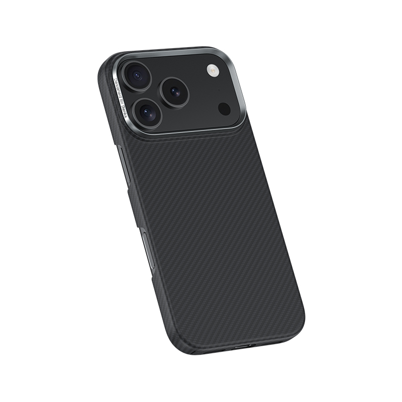 Apple iPhone 17 Pro Case Benks M-safe Charging Feature Metal Camera Frame Magnetic ArmorAir 600D Kevlar Fiber Cover - 5