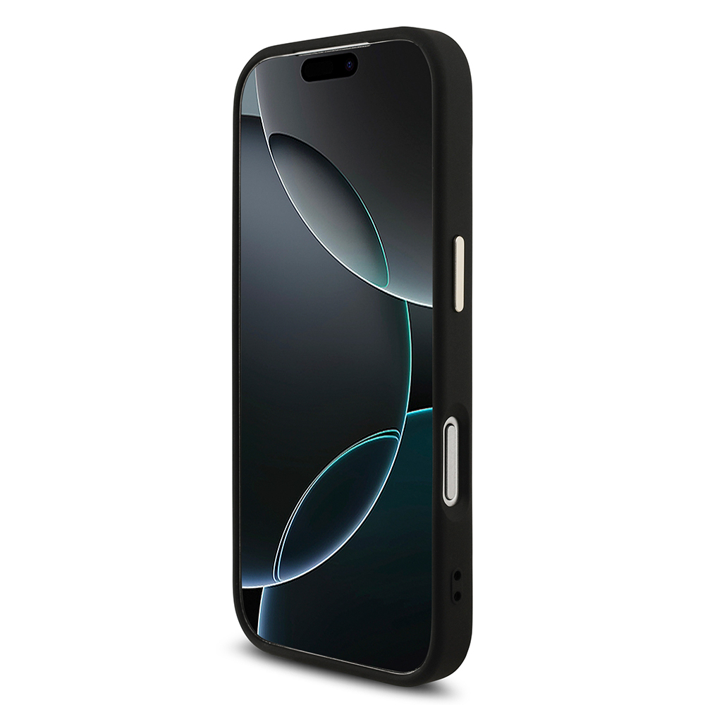 Apple iPhone 17 Pro Case Guess Original Licensed Gold Metal Camera Frame 4G Patterned Metal Big 4G and Text Logo Cover - 8