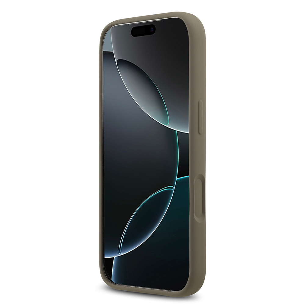 Apple iPhone 17 Pro Case Guess Original Licensed Grained Text Logo Cover - 30