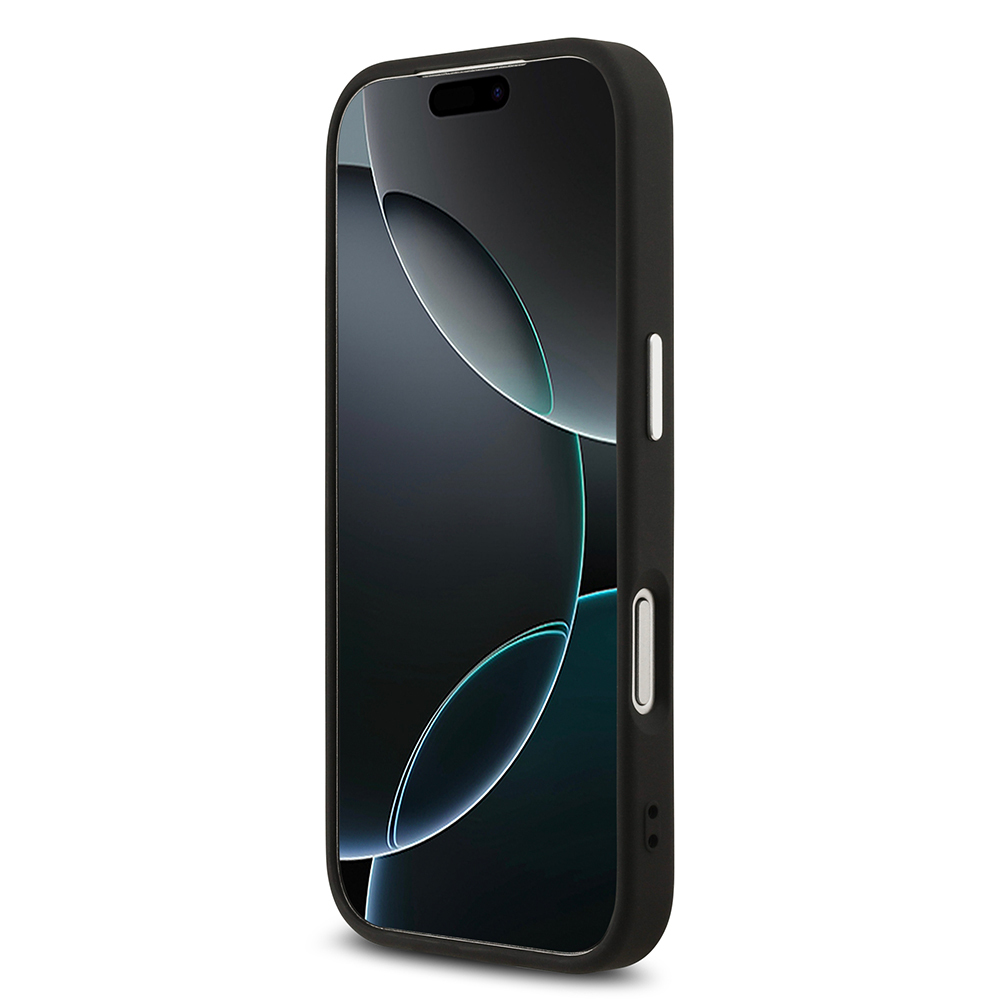 Apple iPhone 17 Pro Case Guess Original Licensed M-safe Charging Feature 4G Classic Text Logo Cover - 7