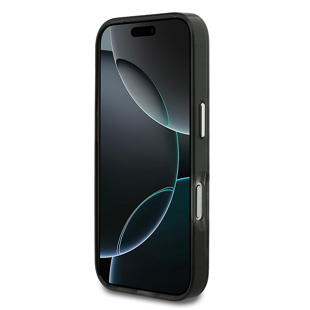 Apple iPhone 17 Pro Case Karl Lagerfeld Original Licensed M-Safe Charging Feature IML Leopard Print Cover - 7