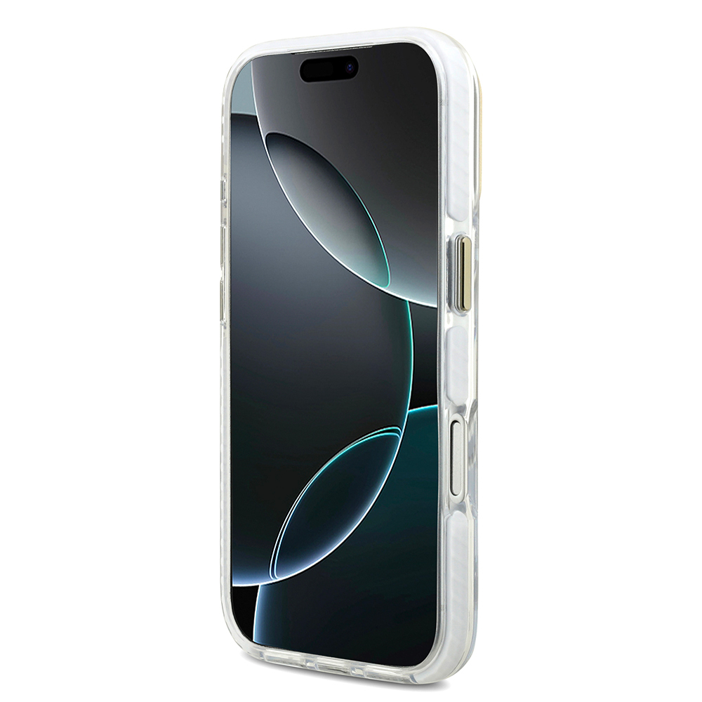 Apple iPhone 17 Pro Case Lacoste Original Licensed M-Safe Charging Feature Gold Crocodile Logo Frosted Cover - 22