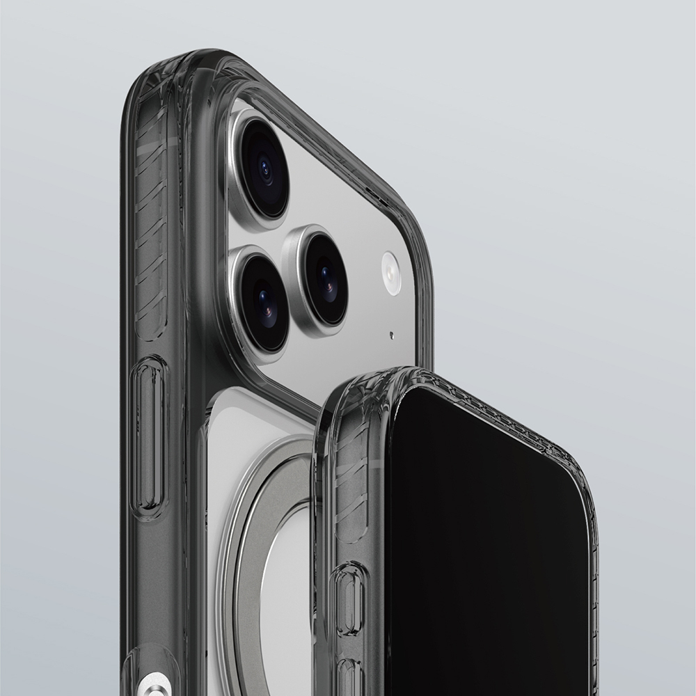 Apple iPhone 17 Pro Case M-Safe Charging Airbag Design Stand AmazingThing Titan Pro MagSpin Cover - 24