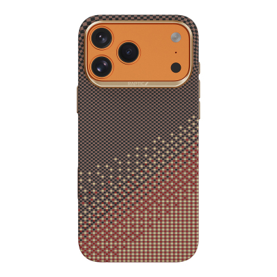 Apple iPhone 17 Pro Case M-safe Charging Enabled Raptic Aramid Dual Ultra Serenity Series Cover Brown