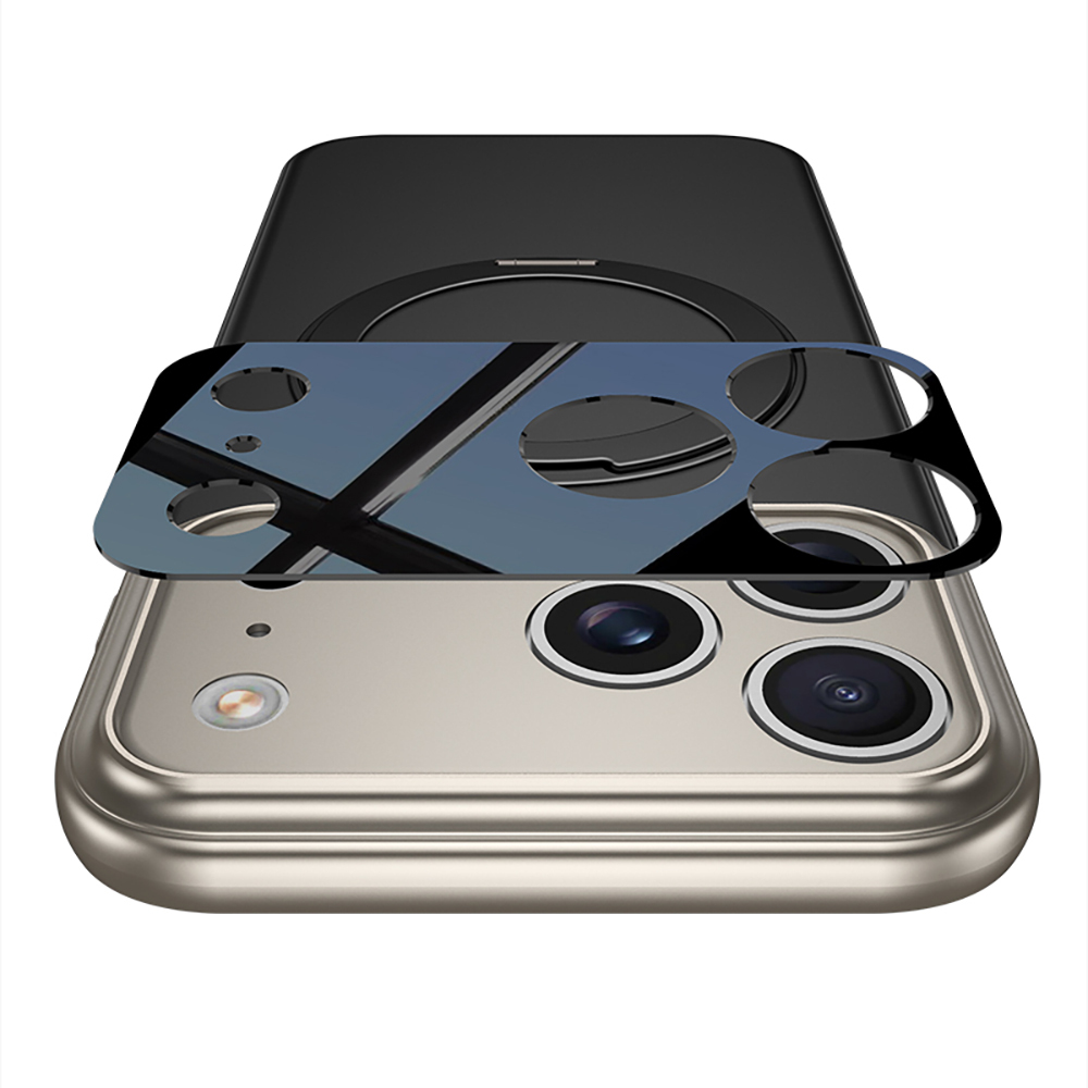 Apple iPhone 17 Pro Case M-safe Charging Feature 360 Degree Stand Double-Piece Zore Torino Cover - 8