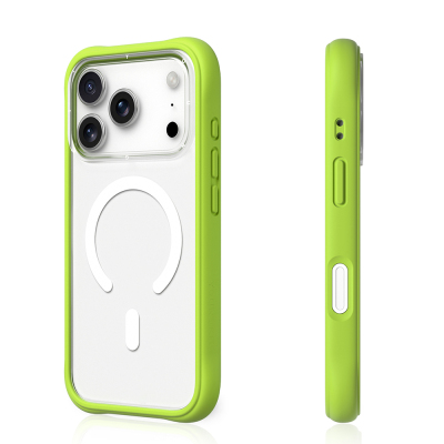 Apple iPhone 17 Pro Case M-safe Charging Feature Airbag Youngkit Dynamic 2 Series Cover Green