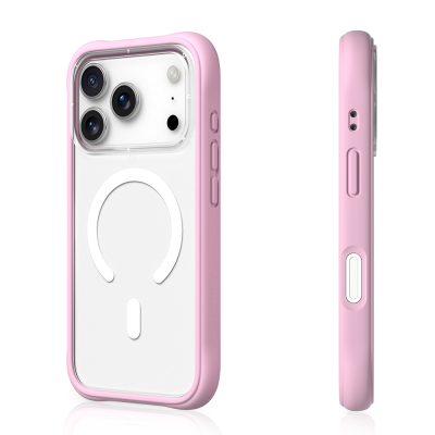 Apple iPhone 17 Pro Case M-safe Charging Feature Airbag Youngkit Dynamic 2 Series Cover Pink
