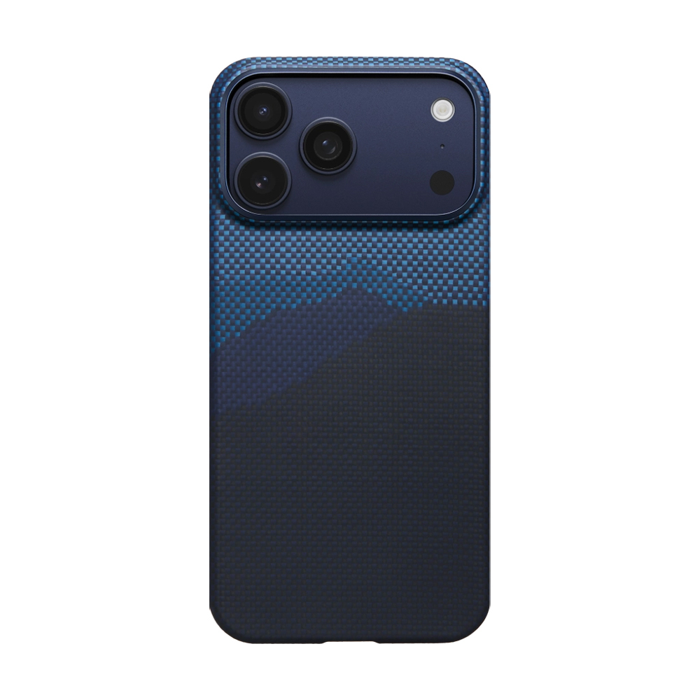 Apple iPhone 17 Pro Case M-safe Charging Feature Aramid Fiber Pitaka Tactile Woven Starpeak Series Over The Horizon Cover - 1