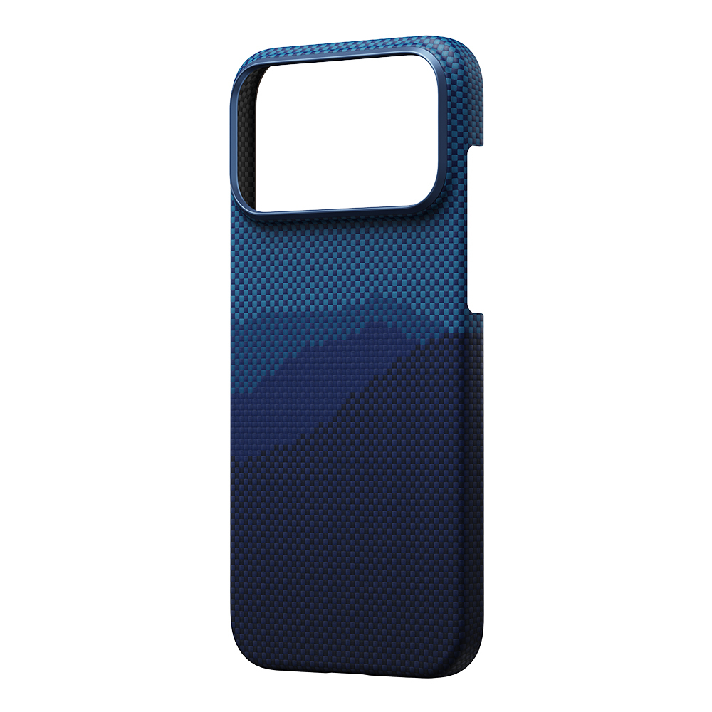 Apple iPhone 17 Pro Case M-safe Charging Feature Aramid Fiber Pitaka Tactile Woven Starpeak Series Over The Horizon Cover - 5