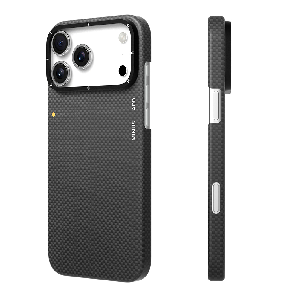 Apple iPhone 17 Pro Case M-safe Charging Feature Aramid Fiber Youngkit 1500D Kevlar Extreme Wing Titanium-Gold Series Cover - 6