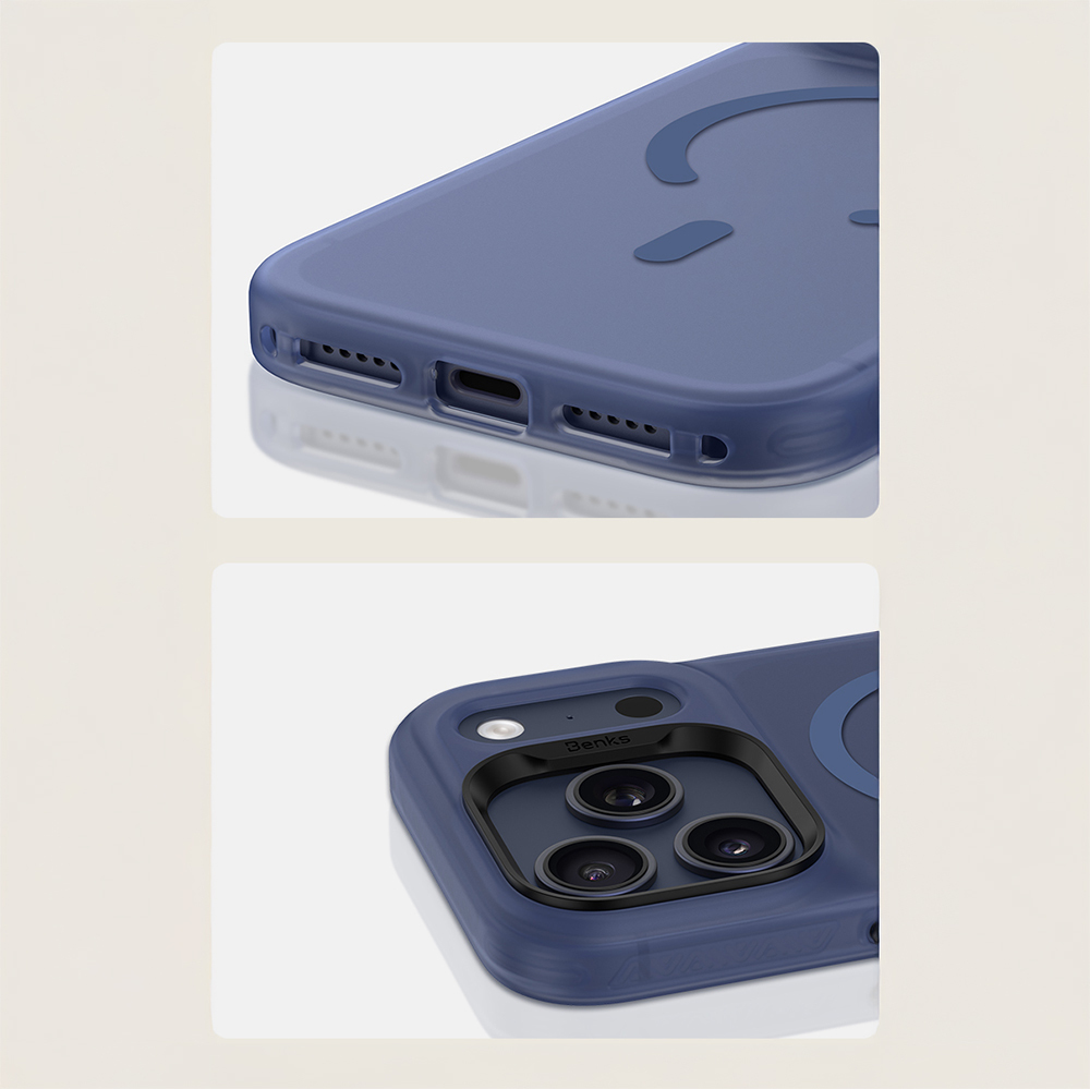 Apple iPhone 17 Pro Case M-Safe Charging Feature Benks C-Magnet Lucid Armor Cover - 14