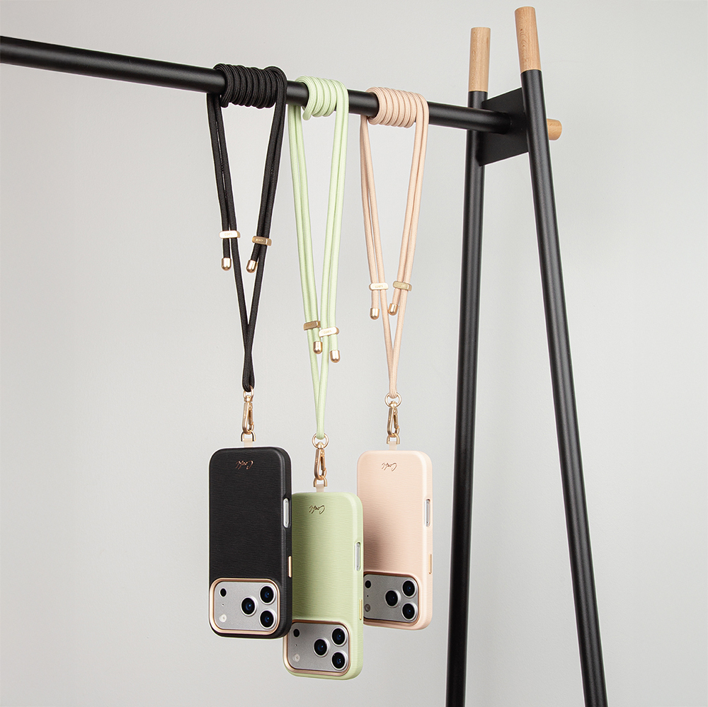 Apple iPhone 17 Pro Case M-safe Charging Feature Coehl Mirelle Strap Cover - 12