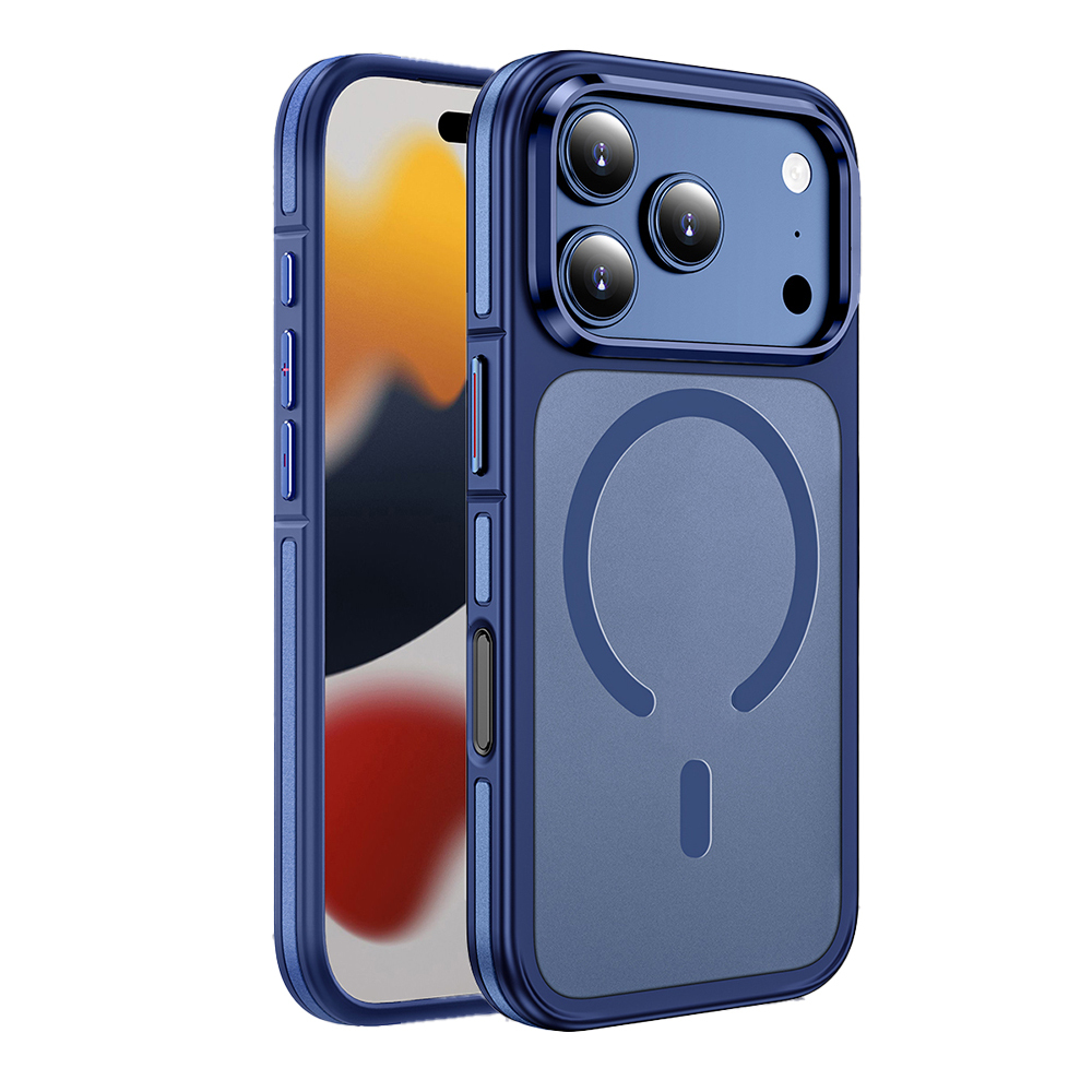 Apple iPhone 17 Pro Case M-safe Charging Feature Matte Look Wlons Vevo Cover - 1