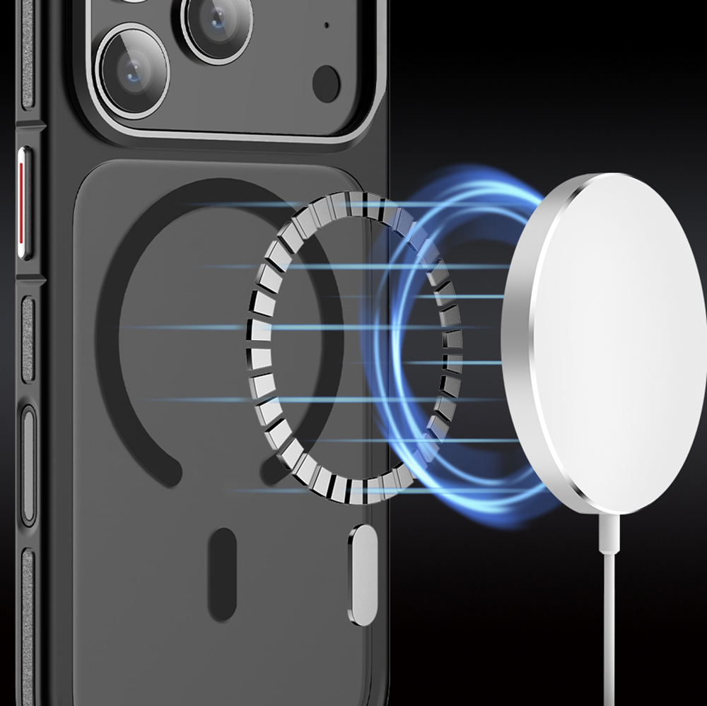 Apple iPhone 17 Pro Case M-safe Charging Feature Matte Look Wlons Vevo Cover - 10