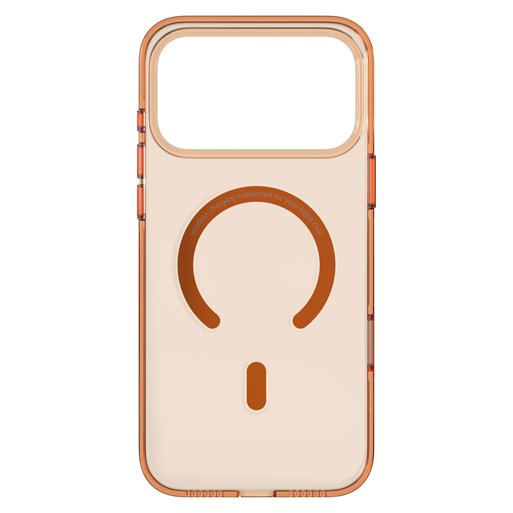 Apple iPhone 17 Pro Case M-safe Charging Feature O-Ring Transparent Kajsa Trans Shield Series Cover - 11