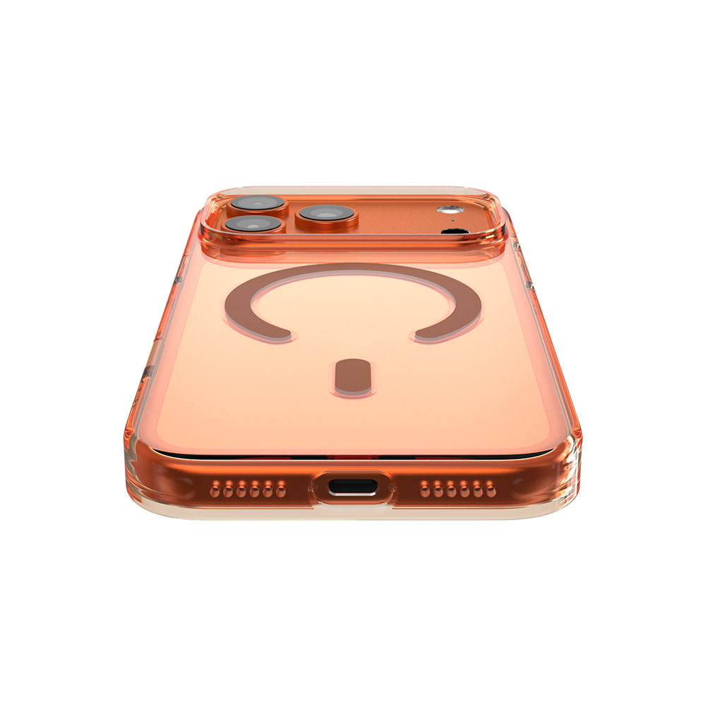 Apple iPhone 17 Pro Case M-safe Charging Feature O-Ring Transparent Kajsa Trans Shield Series Cover - 12