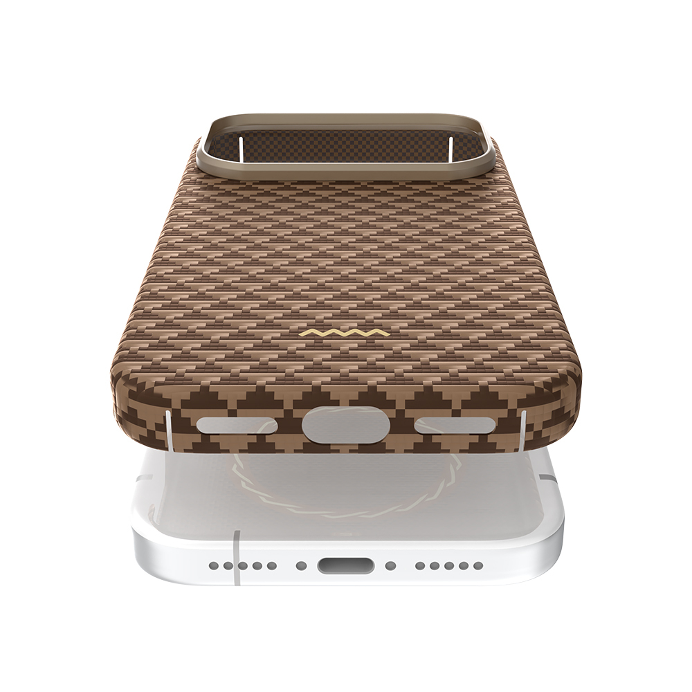 Apple iPhone 17 Pro Case M-safe Charging Feature Raptic Aramid Skin Origin Series Cover - 22