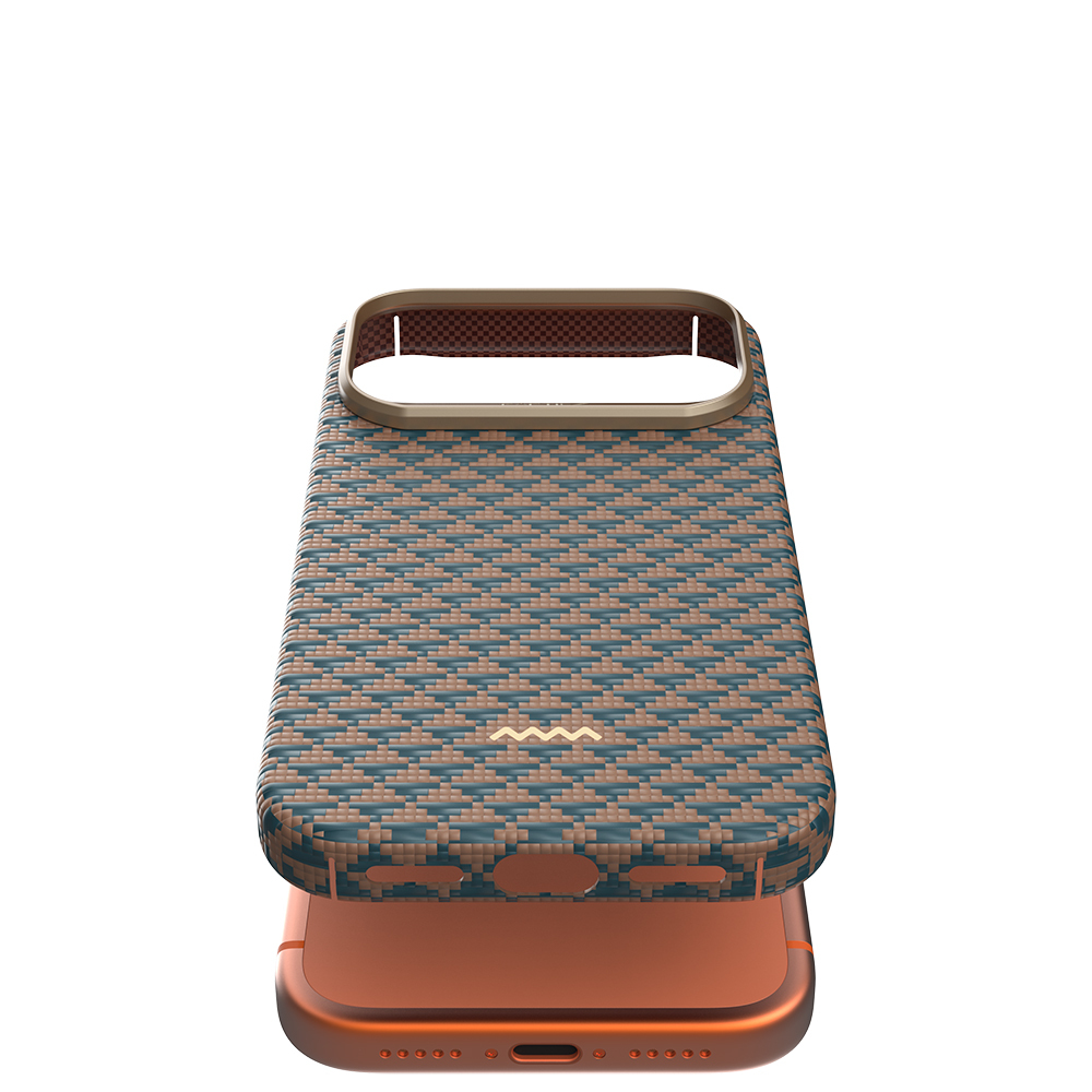 Apple iPhone 17 Pro Case M-safe Charging Feature Raptic Aramid Skin Origin Series Cover - 29