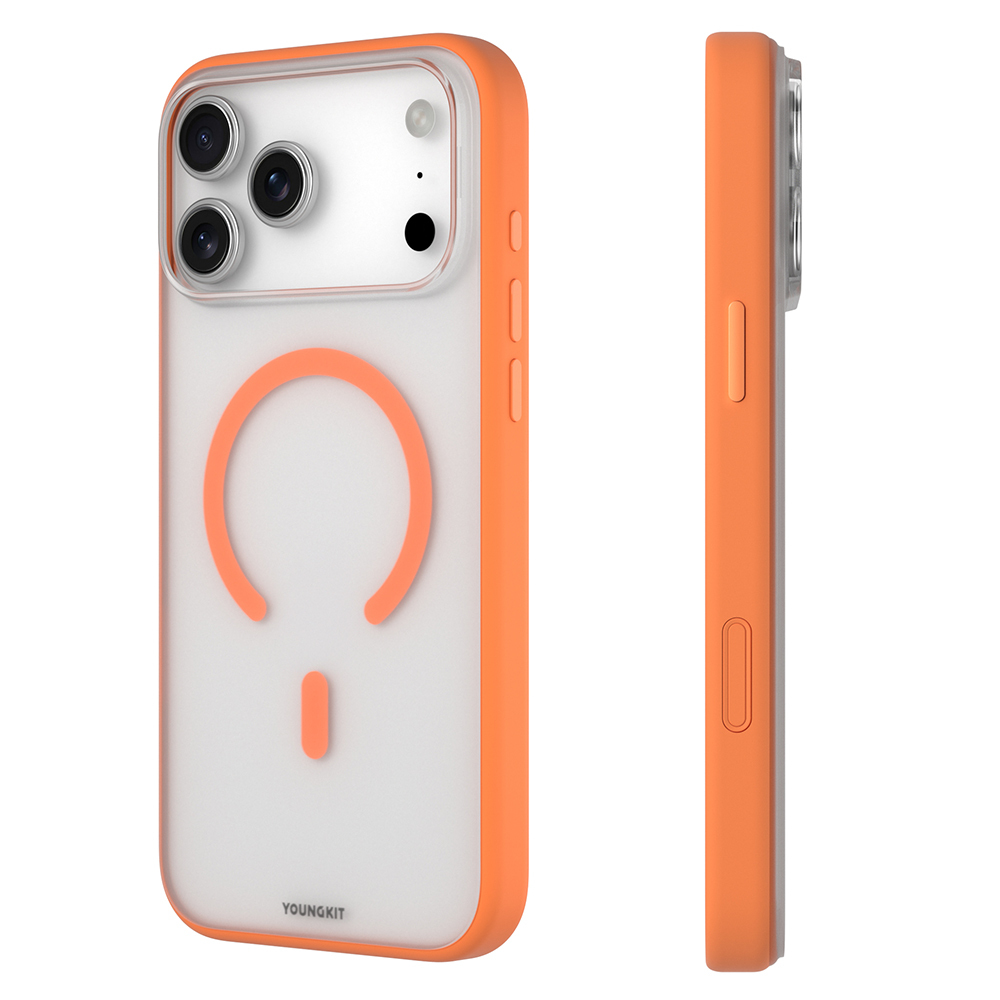 Apple iPhone 17 Pro Case M-safe Charging Feature Youngkit Clear Series Cover - 5
