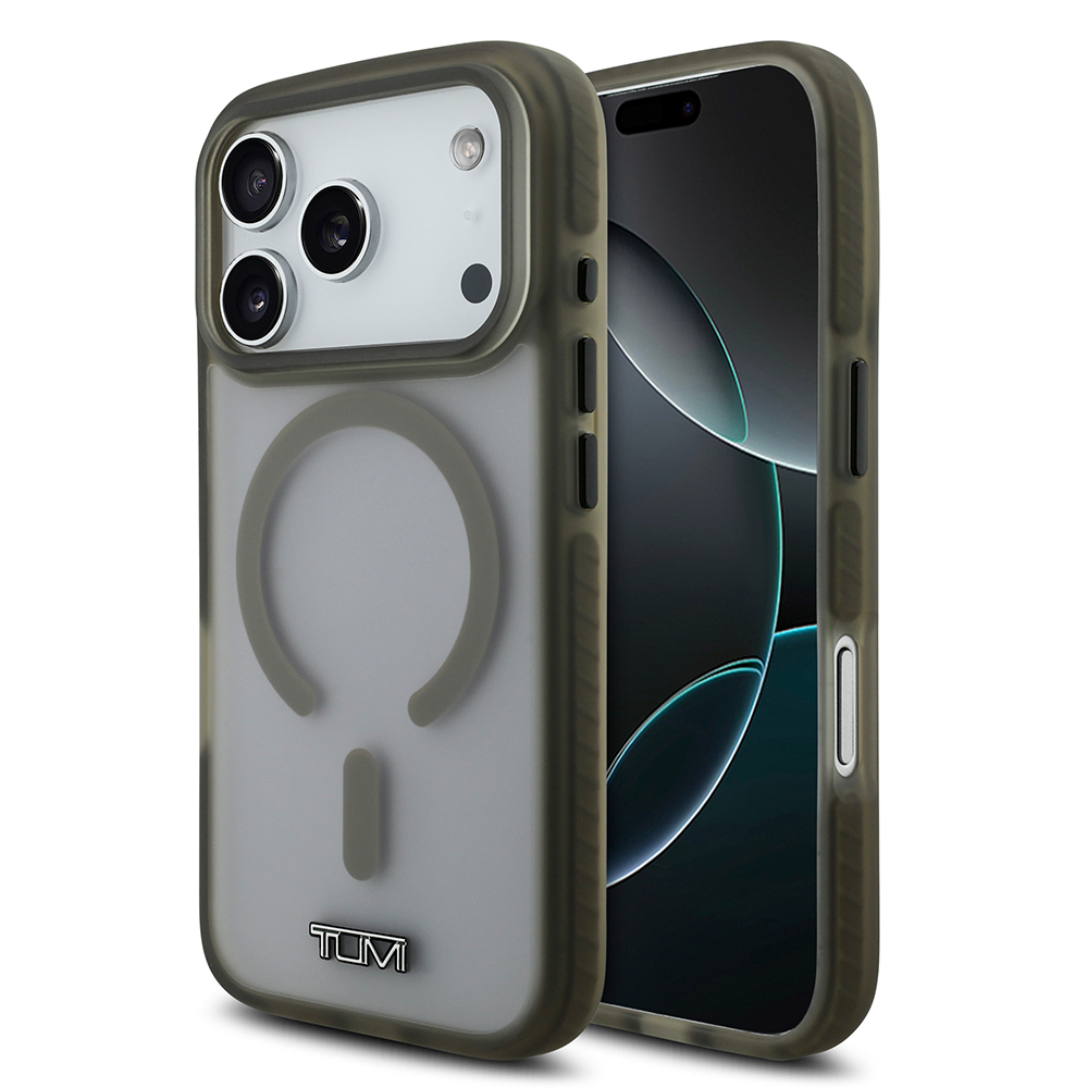 Apple iPhone 17 Pro Case TUMI Original Licensed M-safe Charging Frosted Transparent Cover_ - 1