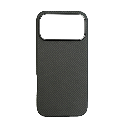 Apple iPhone 17 Pro Case with M-safe Charging Feature, Mohseven 600D Aramid Fiber Cover Black