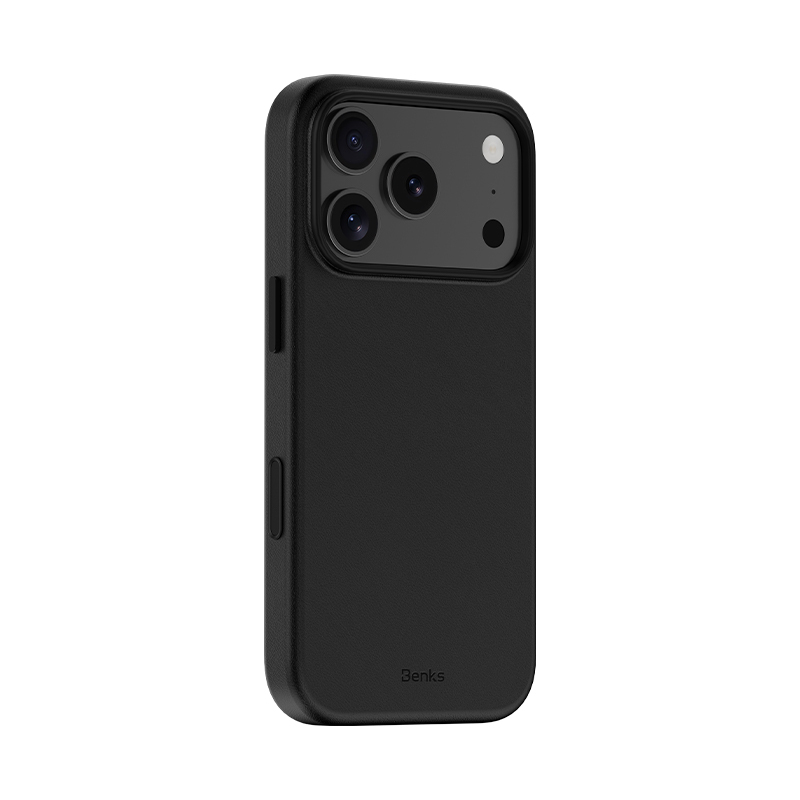 Apple iPhone 17 Pro Case with M-Safe Charging Feature Scratch Resistant Benks VitaPro Series PU Leather Cover - 3