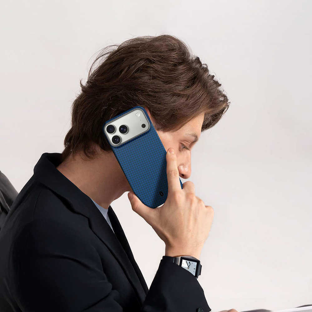 Apple iPhone 17 Pro Case with M-safe Charging Feature Wiwu DCC-208 Aramid Armor Cover - 10