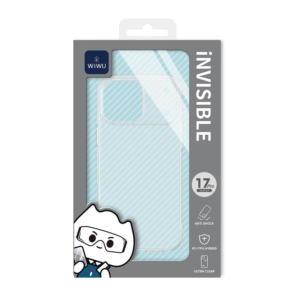 Apple iPhone 17 Pro Case Wiwu YXK-206 Invisible Hard PC Cover - 5