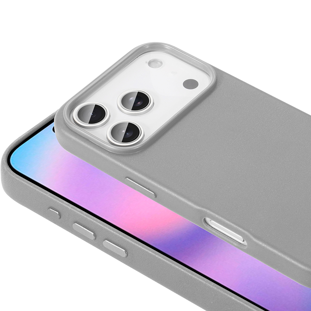 Apple iPhone 17 Pro Case Zore Cupra M-safe Charging Featured PU Leather Look Cover - 17
