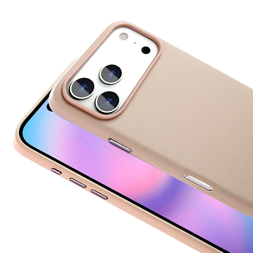 Apple iPhone 17 Pro Case Zore Cupra M-safe Charging Featured PU Leather Look Cover - 14