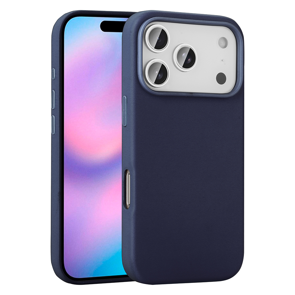 Apple iPhone 17 Pro Case Zore Cupra M-safe Charging Featured PU Leather Look Cover - 7