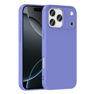 Apple iPhone 17 Pro Case Zore Mara Lansman Cover Lila