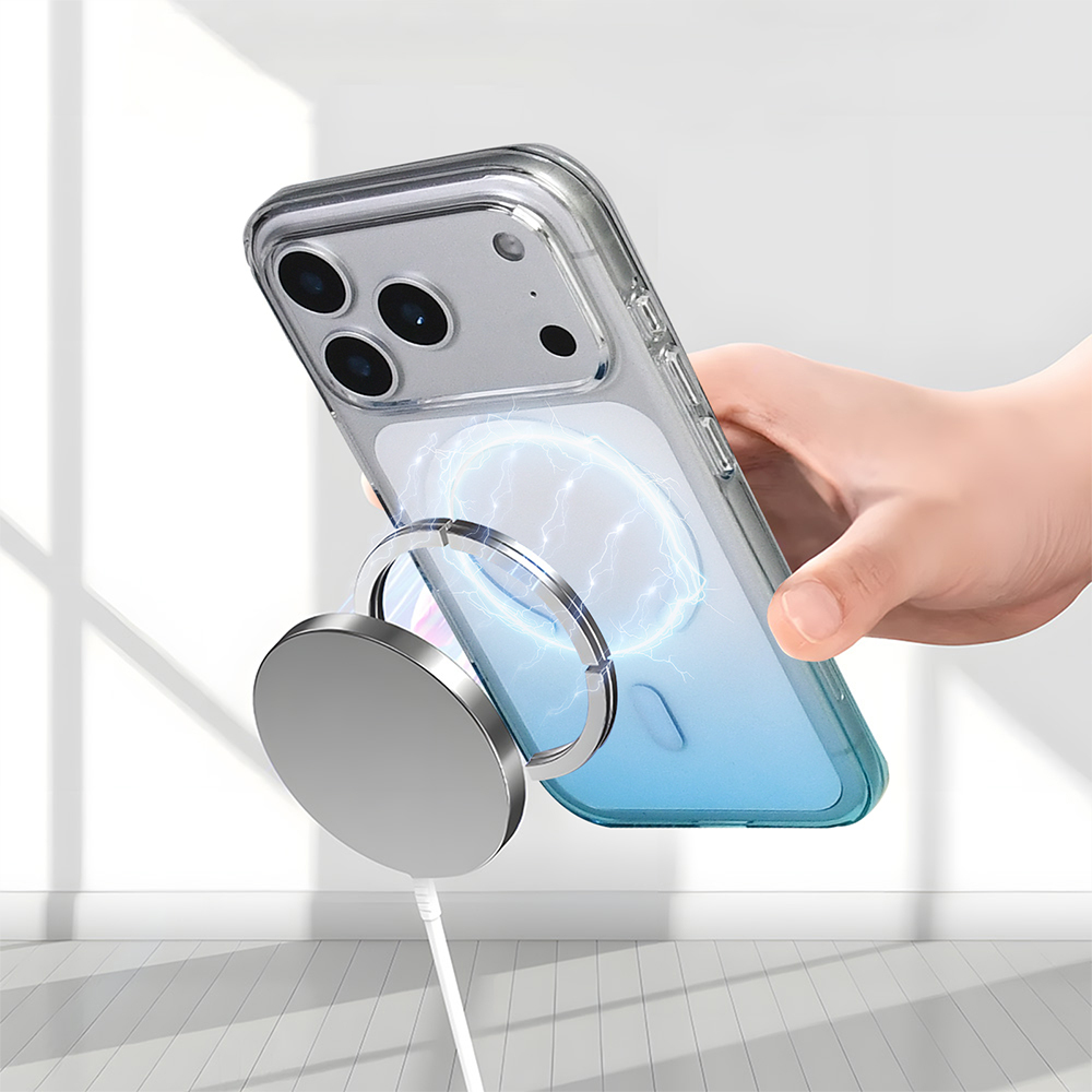 Apple iPhone 17 Pro Case Zore Septic Silicone Cover M-Safe Charging Feature - 16