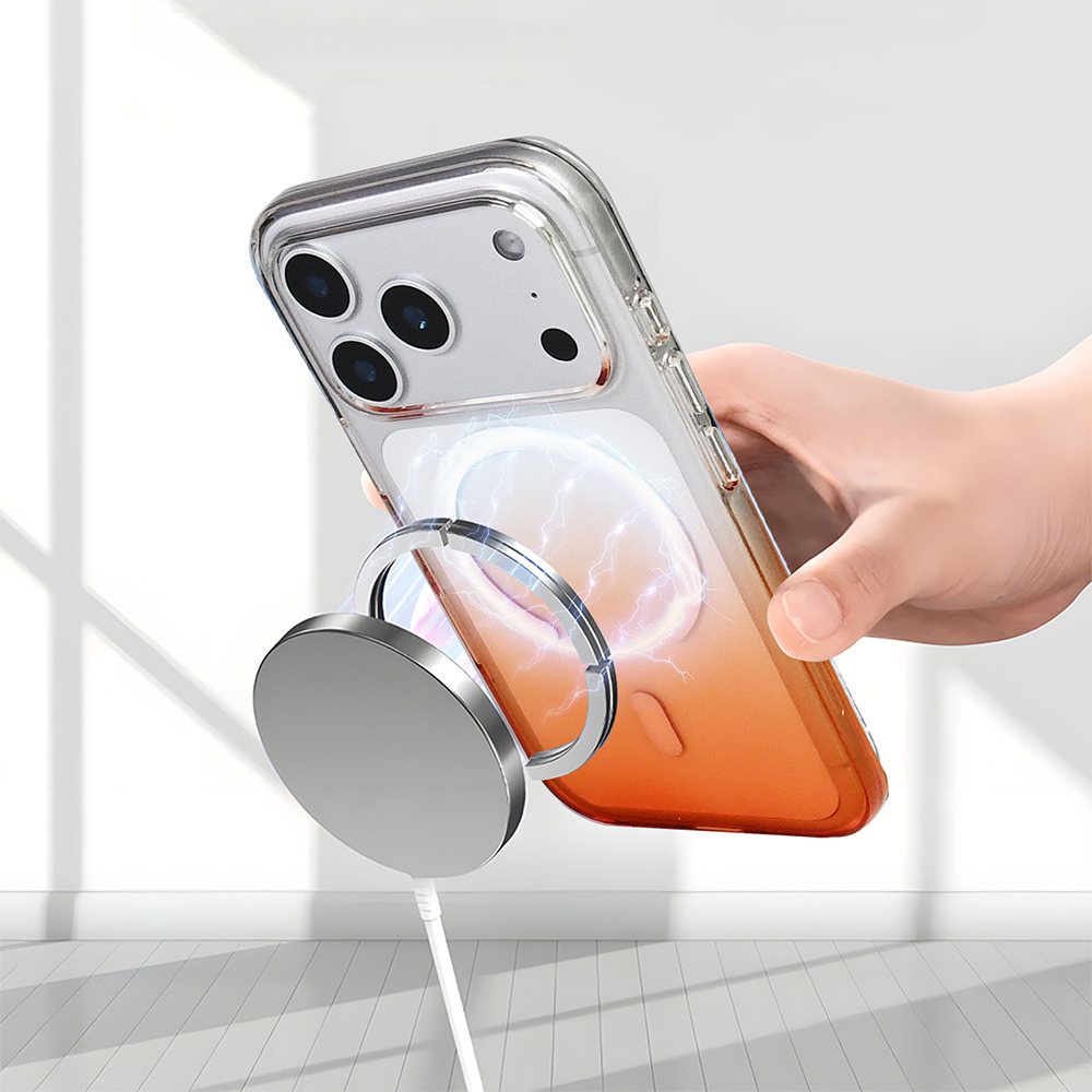 Apple iPhone 17 Pro Case Zore Septic Silicone Cover M-Safe Charging Feature - 22