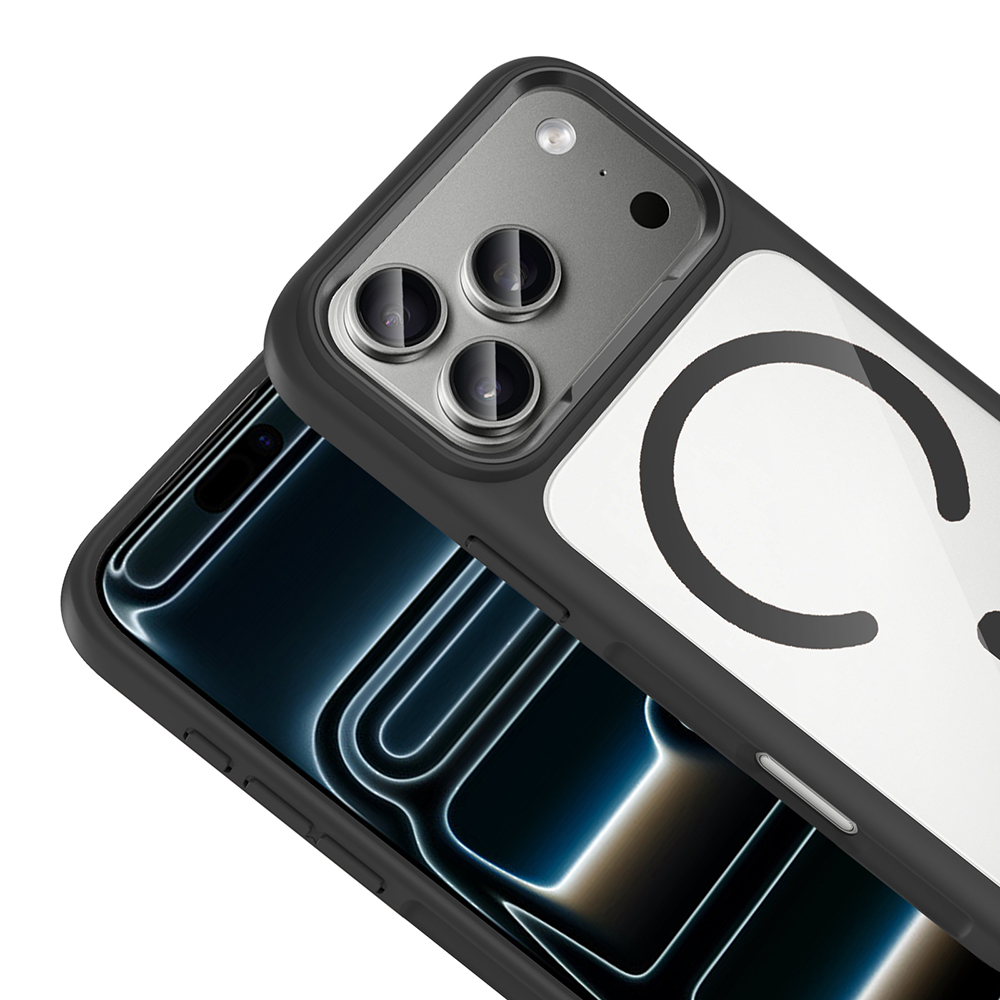 Apple iPhone 17 Pro Case Zore Tiko Cover with Metal Camera Frame and M-Safe Charging Function - 10