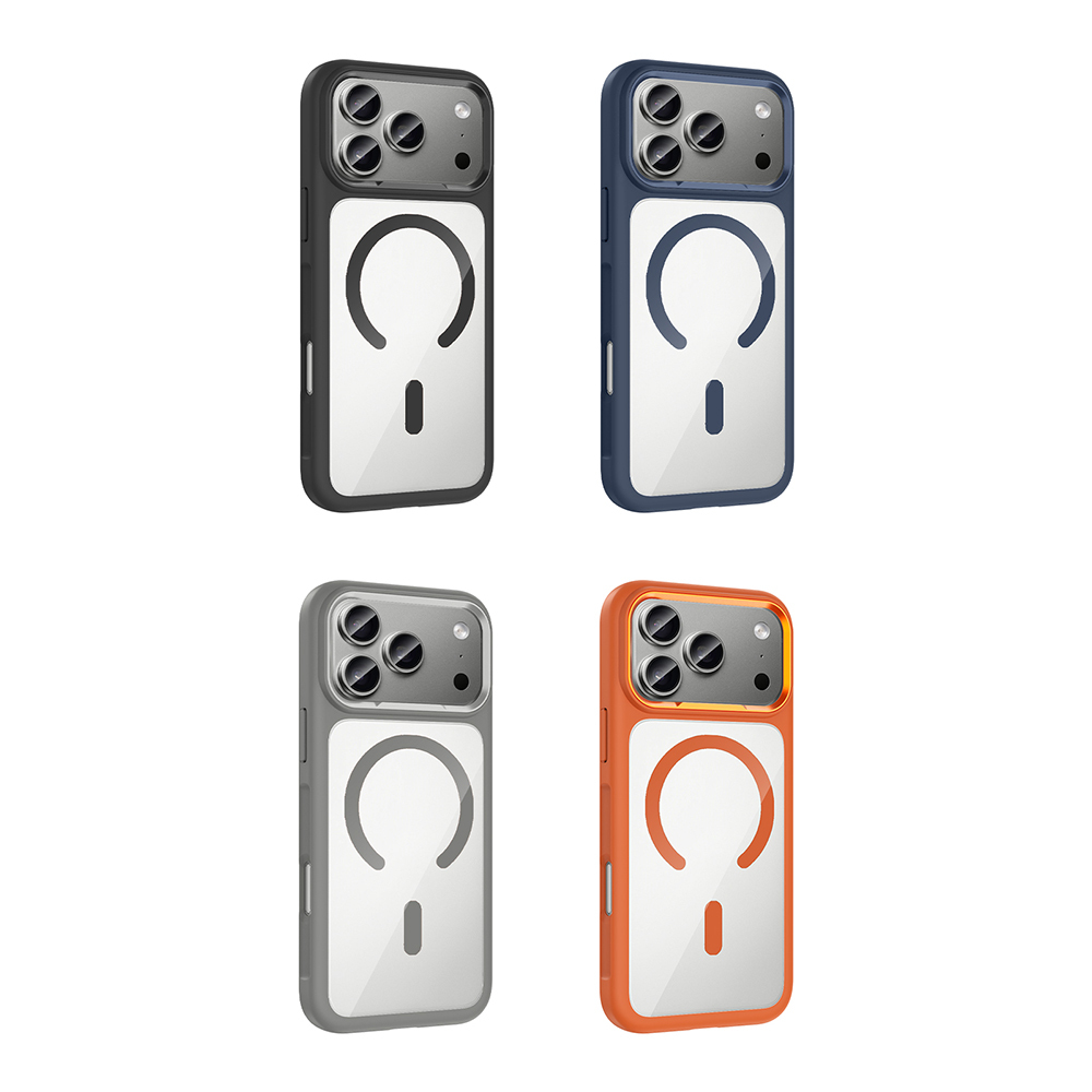 Apple iPhone 17 Pro Case Zore Tiko Cover with Metal Camera Frame and M-Safe Charging Function - 14