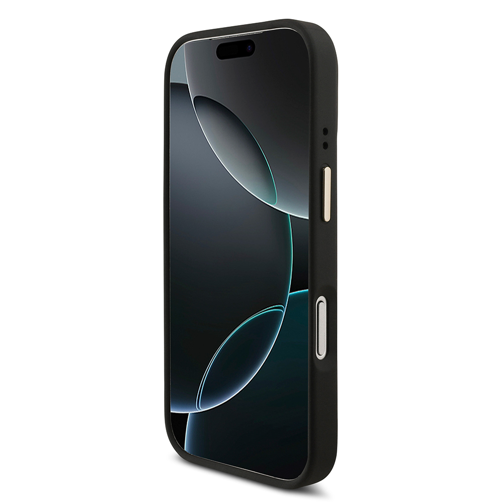 Apple iPhone 17 Pro Guess Orjinal Lisanslı 4G ve Yazı Logolu Kılıf + Ekran Koruyucu + Lens Koruyucu 3in1 Aksesuar Seti - 9