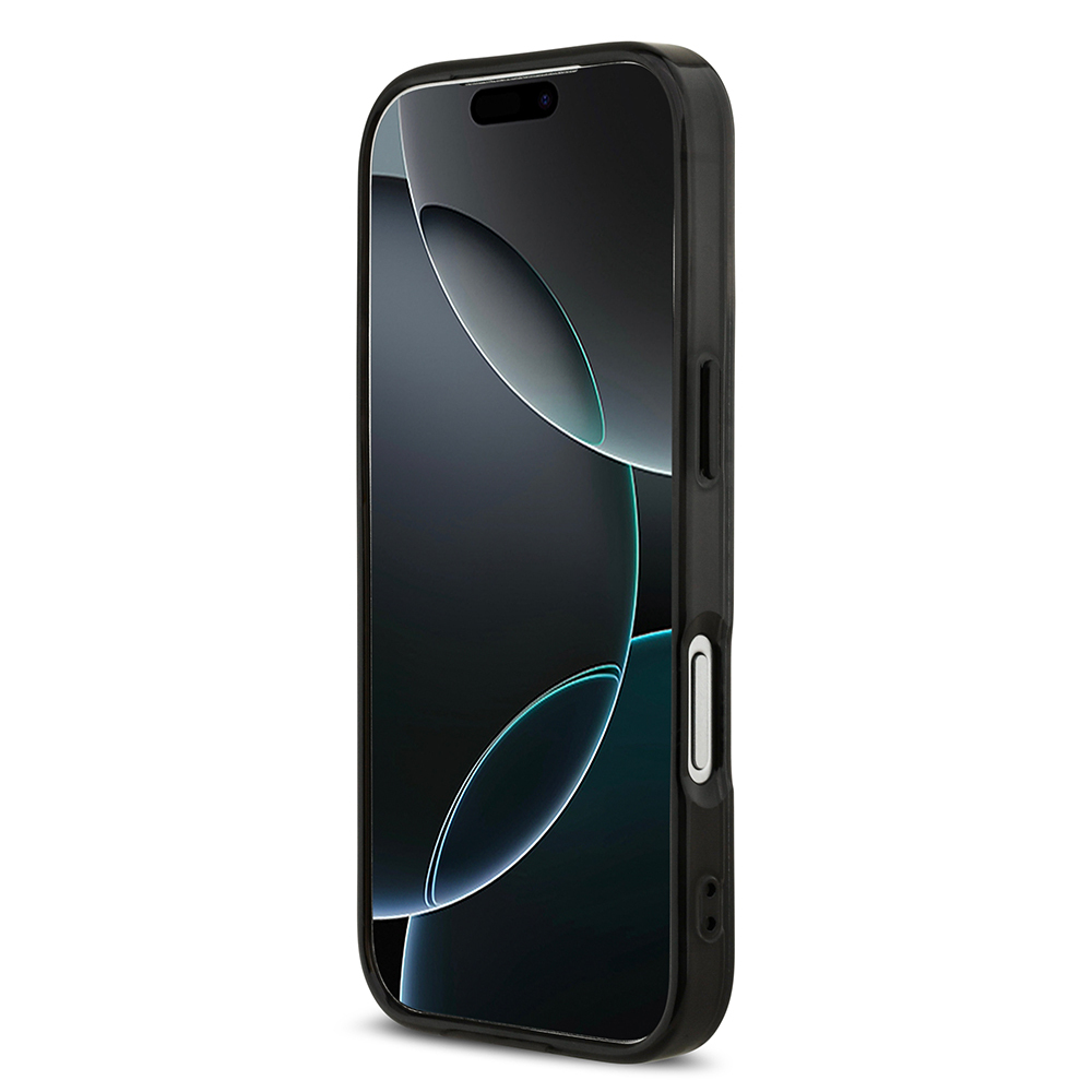 Apple iPhone 17 Pro Kılıf AMG Orjinal Lisanslı M-safe Şarj Özellikli Çift Katmanlı Kırmızı Çapraz Çizgili Kapak - 6