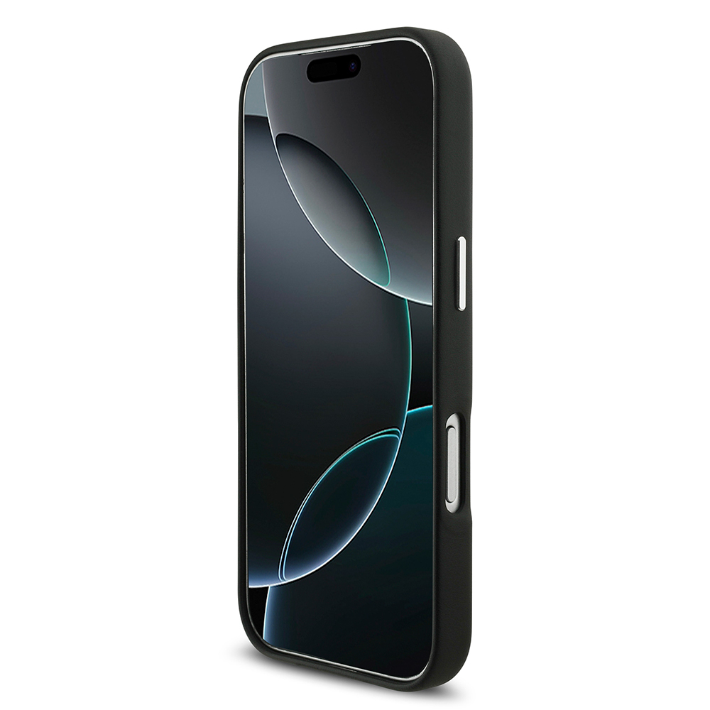 Apple iPhone 17 Pro Kılıf Aston Martin Orjinal Lisanslı M-safe Şarj Özellikli Metal Logolu PU Deri Kapak - 6