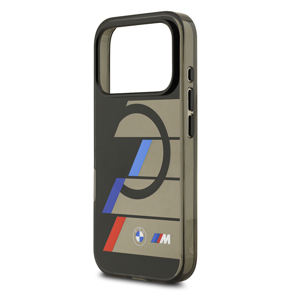 Apple iPhone 17 Pro Kılıf BMW Orjinal Lisanslı M-safe Şarj Özellikli IML Baskılı Üç Renkli M Dizayn Kapak - 7