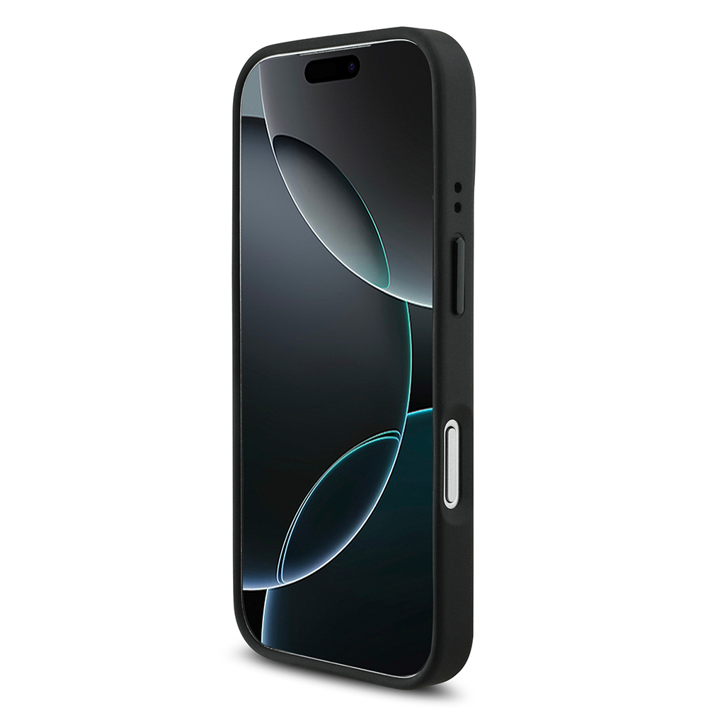 Apple iPhone 17 Pro Kılıf BMW Orjinal Lisanslı M-safe Şarj Özellikli Metal BMW ve M Logolu PU Karbon Tasarımlı Kapak - 14