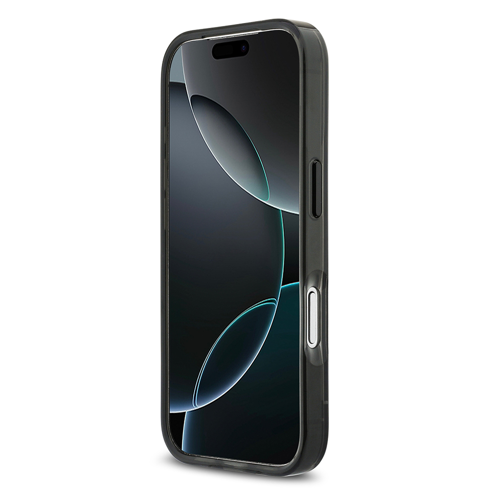 Apple iPhone 17 Pro Kılıf BMW Orjinal Lisanslı M-safe Şarj Özellikli Metal Buton Tasarımlı Tranparan M Dizayn Kapak - 6