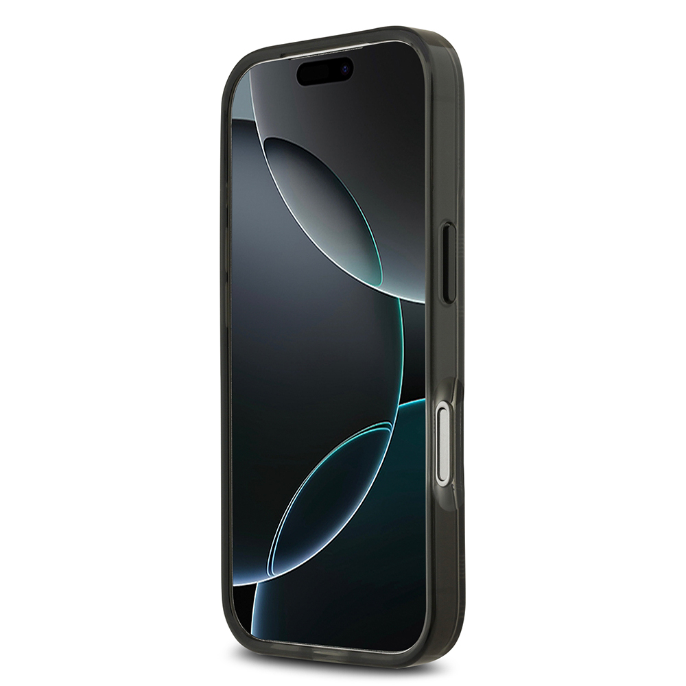 Apple iPhone 17 Pro Kılıf BMW Orjinal Lisanslı M-safe Şarj Özellikli Metal Kamera Butonlu Yatay Şeritli M Dizayn Kapak - 22