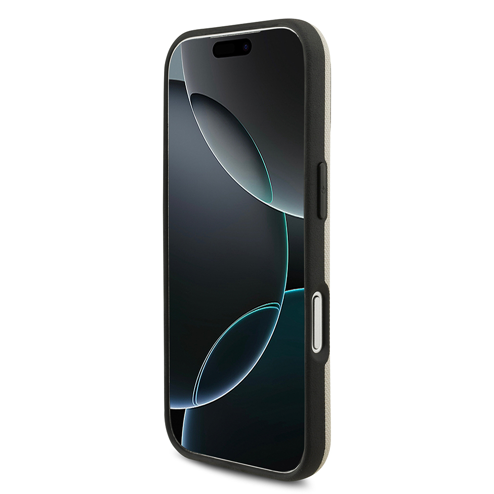 Apple iPhone 17 Pro Kılıf BMW Orjinal Lisanslı M-safe Şarj Özellikli Metal Logolu Delikli M Dizayn Deri Kapak - 28