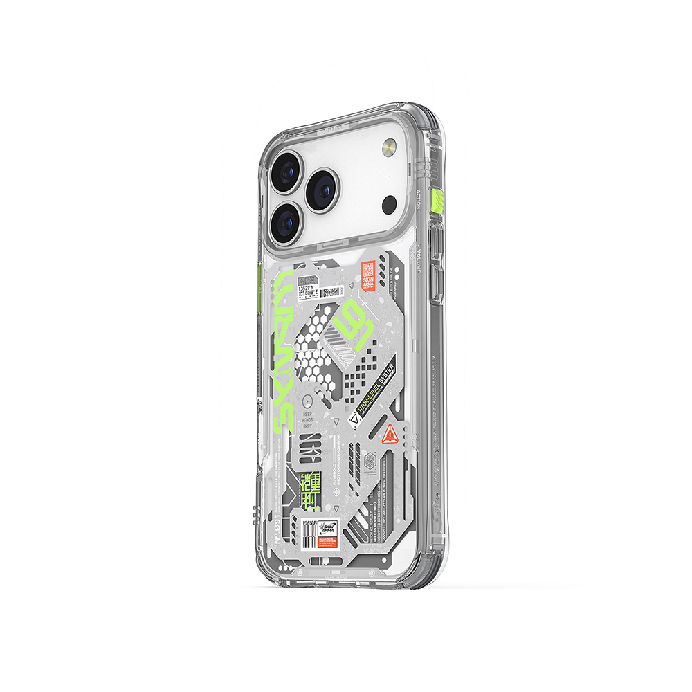 Apple iPhone 17 Pro Kılıf Desenli Airbag Tasarımlı Skinarma Spectra Kapak - 8