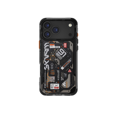 Apple iPhone 17 Pro Kılıf Desenli Airbag Tasarımlı Skinarma Spectra Kapak Siyah