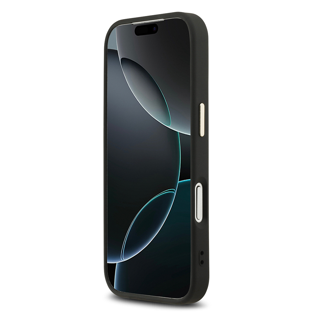 Apple iPhone 17 Pro Kılıf DKNY Orjinal Lisanslı M-safe Şarj Özellikli 3D Yazılı Checkered Pattern Kapak - 13