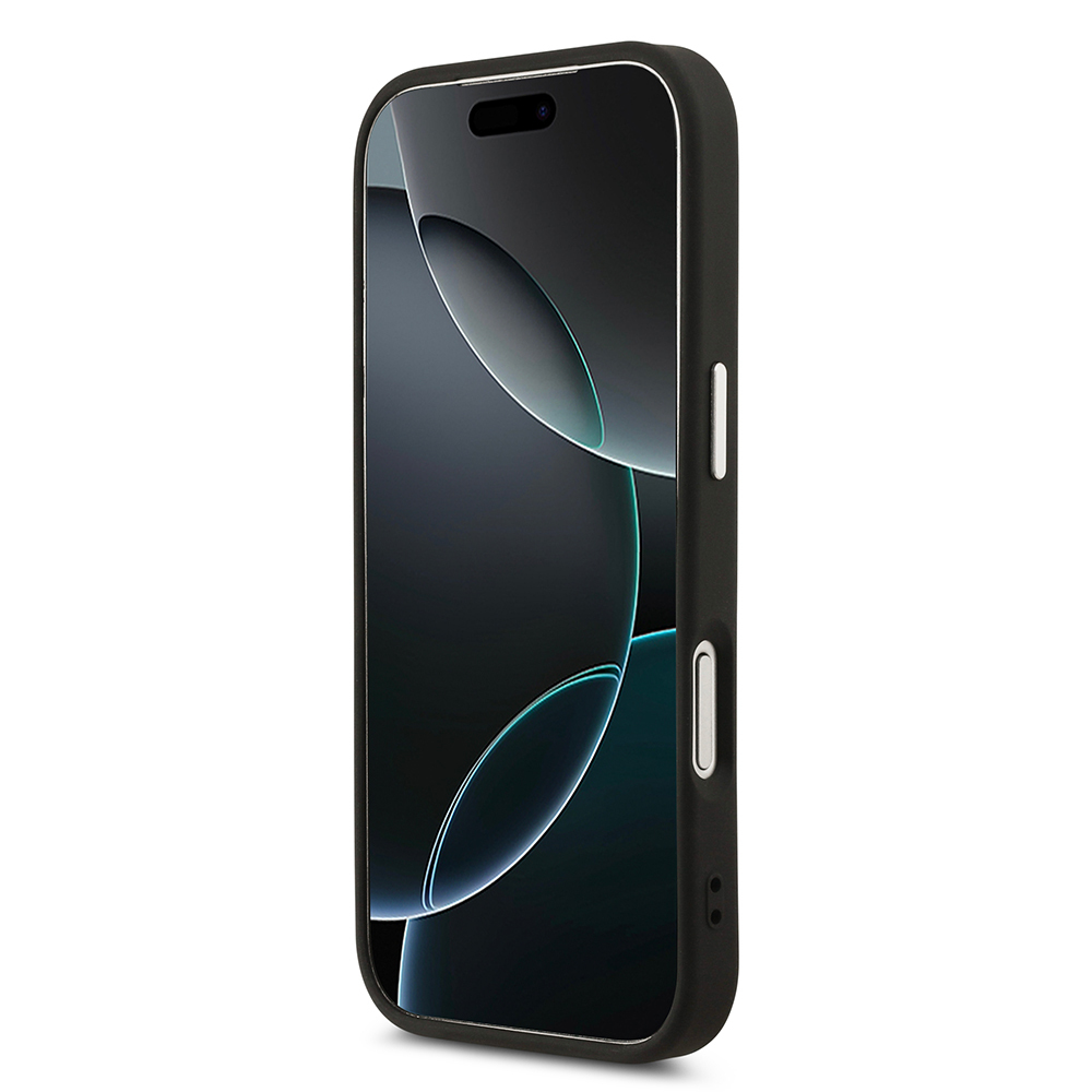 Apple iPhone 17 Pro Kılıf Karl Lagerfeld Orjinal Lisanslı M-safe Şarj Özellikli Metal Kamera ve Buton Tasarımlı Paris RSG PU Deri Kapak - 13