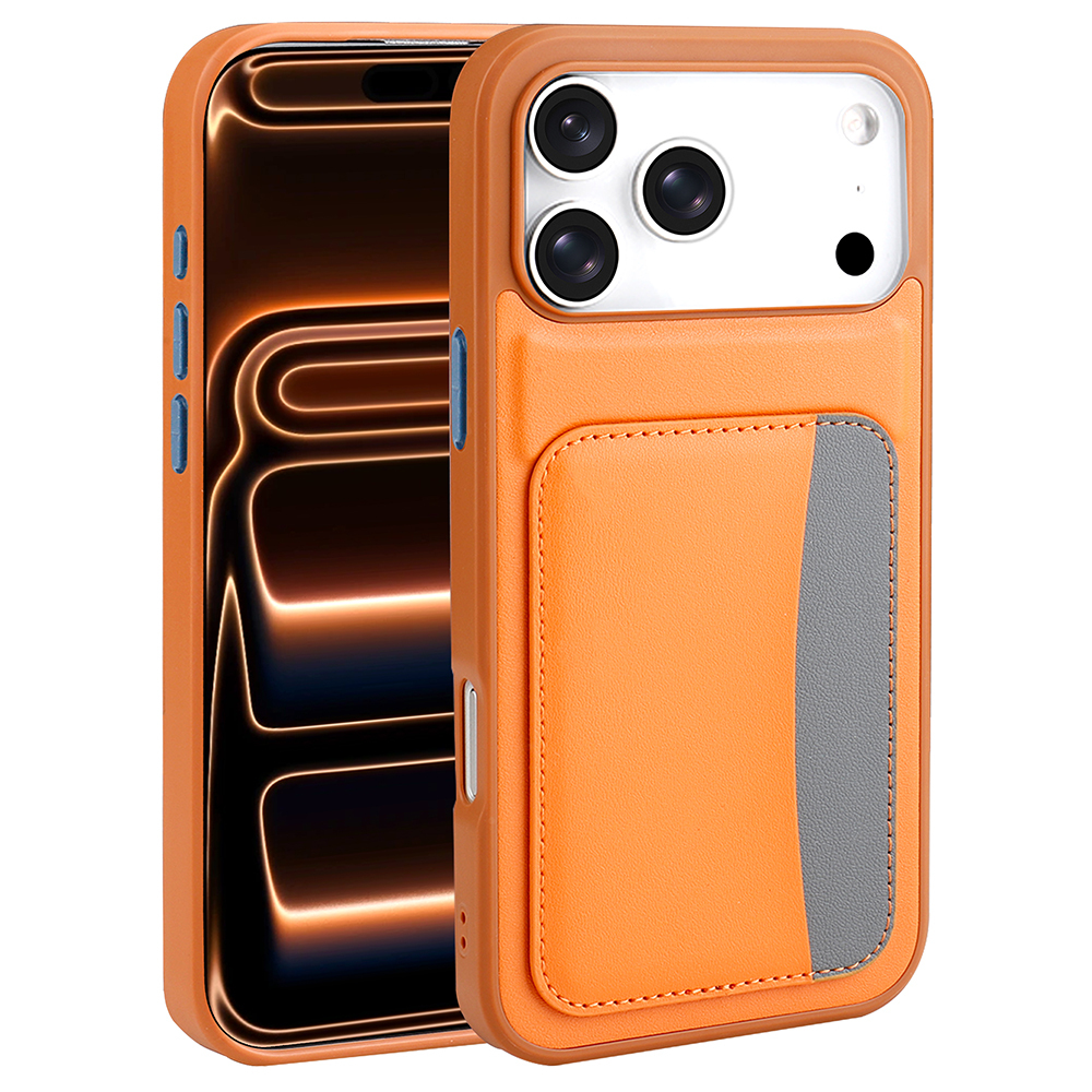 Apple iPhone 17 Pro Kılıf Kartlıklı Zore X-Kart Silikon Kapak - 10